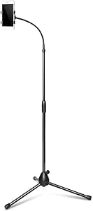 Camera Accessories: Universal Tripod Floor Stand Holder Adjustable Gooseneck For iPad iPhone Tablet