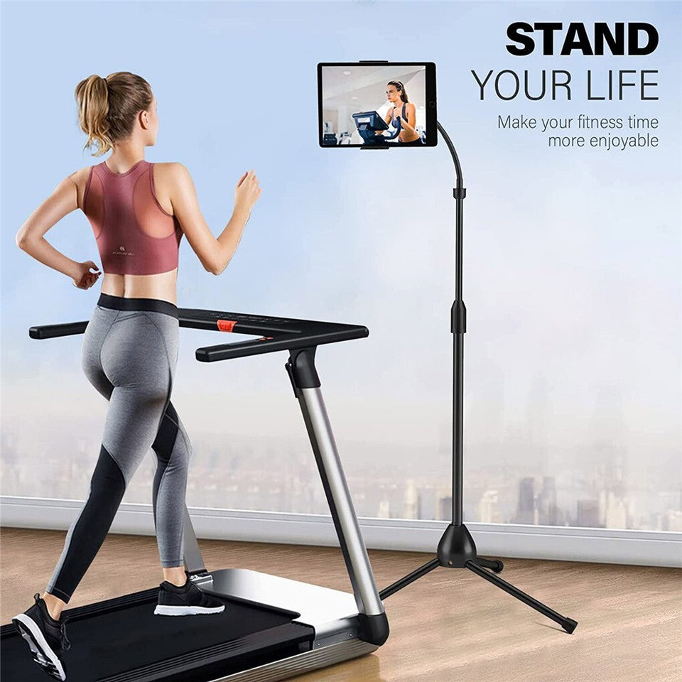 Camera Accessories: Universal Tripod Floor Stand Holder Adjustable Gooseneck For iPad iPhone Tablet