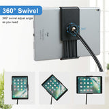 Camera Accessories: Universal Tripod Floor Stand Holder Adjustable Gooseneck For iPad iPhone Tablet