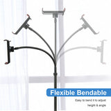Camera Accessories: Universal Tripod Floor Stand Holder Adjustable Gooseneck For iPad iPhone Tablet