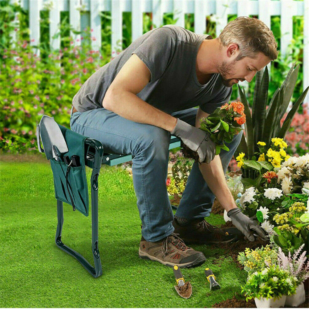 Gardening Accessories: Garden Kneeler PRO Thick EVA Folding Kneeling Pad Seat Padded Stool Gardening Be