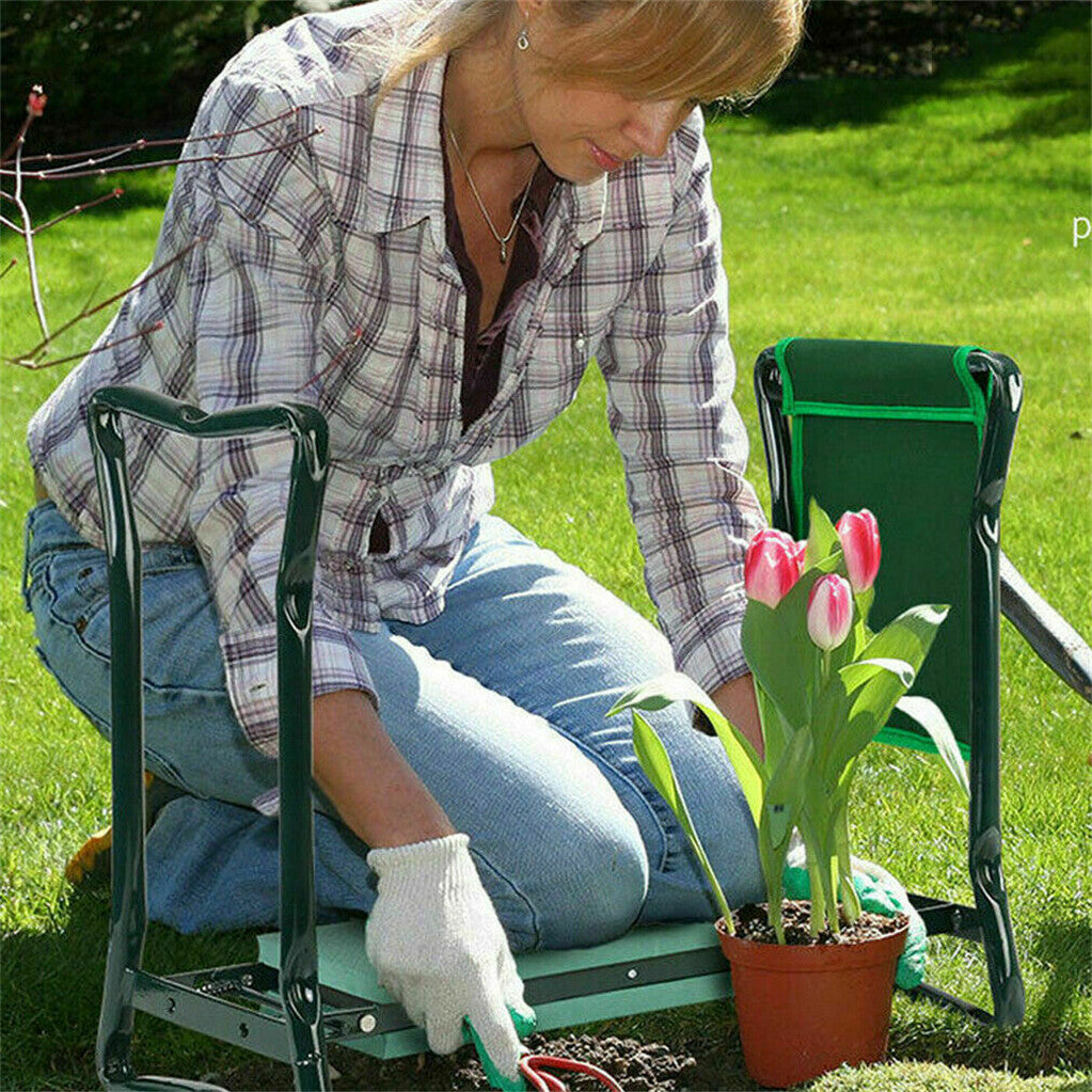 Gardening Accessories: Garden Kneeler PRO Thick EVA Folding Kneeling Pad Seat Padded Stool Gardening Be