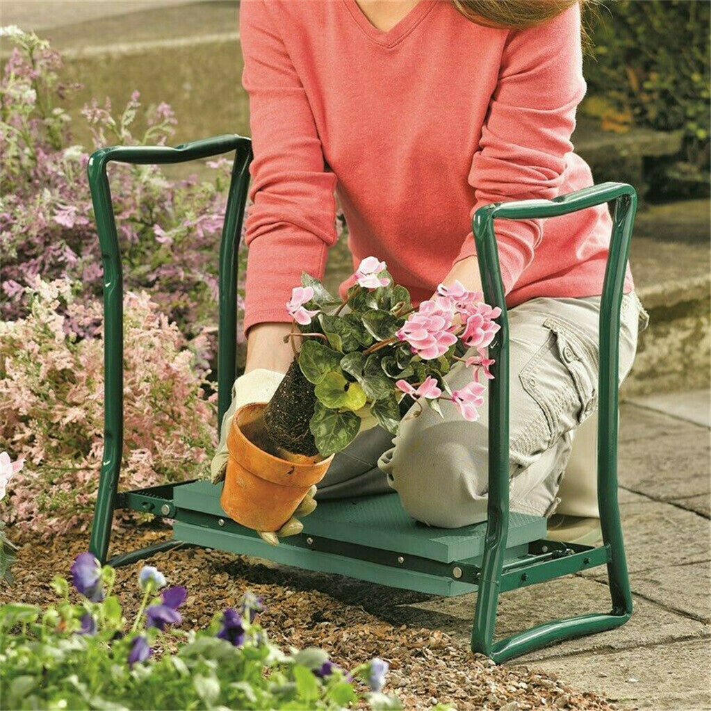 Gardening Accessories: Garden Kneeler PRO Thick EVA Folding Kneeling Pad Seat Padded Stool Gardening Be