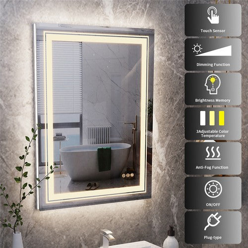 Mirrors: Modern Luxury: LED Mirror with Defogger