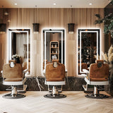 Mirrors: Fin 1200X800Mm Led Front Backlit Bathroom Mirror Fogless Anti-Aging Premium Hd Glass
