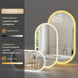 Mirrors: Premium Oval LED Anti-Fog Bathroom Mirror