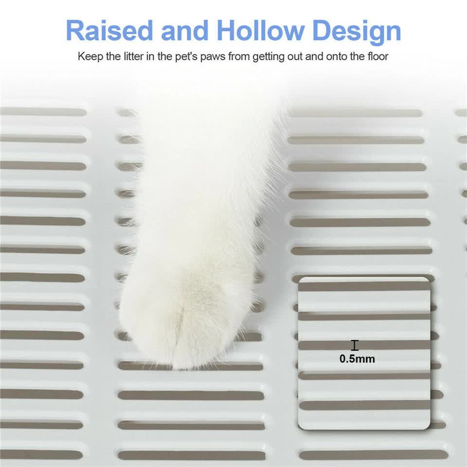 Cat Litter: Self-Cleaning Hooded Cat Litter Box Enclosed Large Kitty Toilet Box Tray Refills