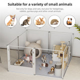 Dog Playpens & Gates: Versatile Sleek Thick Acrylic Pet Playpen Dog Puppies Run Kennel Rabbit Play Pen