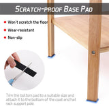 Coat Racks: 3 Layer 8 Hooks Shelf Clothes Coat Hat Rack Tree Stand Bamboo Hanger Organizer