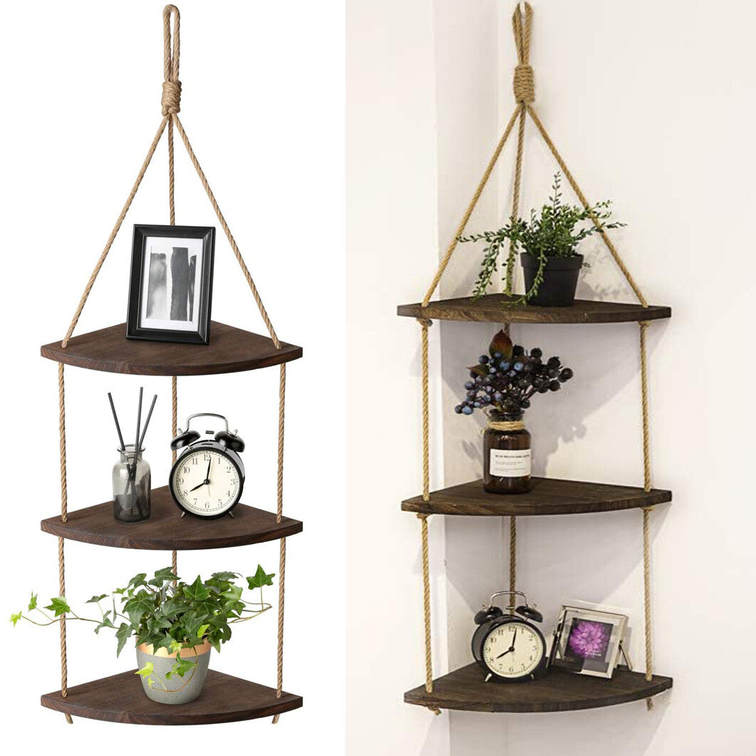 Coat Racks: Bohemian Hanging Shelf Organizer