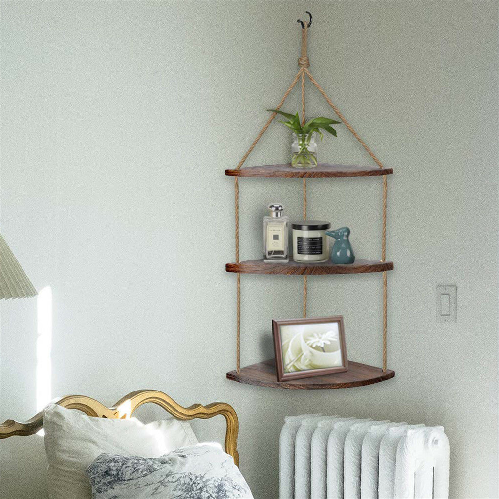 Coat Racks: Bohemian Hanging Shelf Organizer
