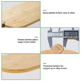 Gardening Accessories: 3-Tier Bamboo Plant Stand Bonsai Holder