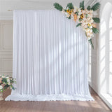 Other Wedding Decorations: Large 3×3 m White Wedding Backdrop Curtains for Baby Shower and Birthday Decor