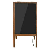 Powerboards & Adapters: Vintage Neon LED Message Writing Board Stand Pavement Sign Illuminated Erasable