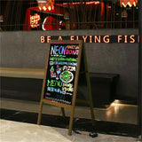 Powerboards & Adapters: Vintage Neon LED Message Writing Board Stand Pavement Sign Illuminated Erasable