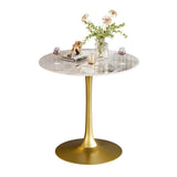 Table & Bar Stools: Heavy Duty High Bar Table-Glossy Jade Top+Gold legs
