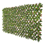 Artificial Hanging Plants: Jasmine Artificial Hedge Extendable Trellis / Screen 2 Meter By 1 Meter UV Resistant (PVC)