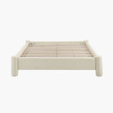 Zara Modern Boucle Fabric Bed Base - Double