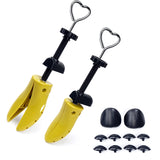 1 PCS Yellow Adjustable Shoe Stretcher for Men's Shoes, Size EUR 38-42