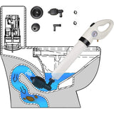 Powerful Air Drain Blaster Plunger for Toilet, Sink, and Floor Drains