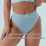 3 Pcs Size S White Microfiber High-Waisted Thong Underwear with Tummy Control – Slimming Comfort