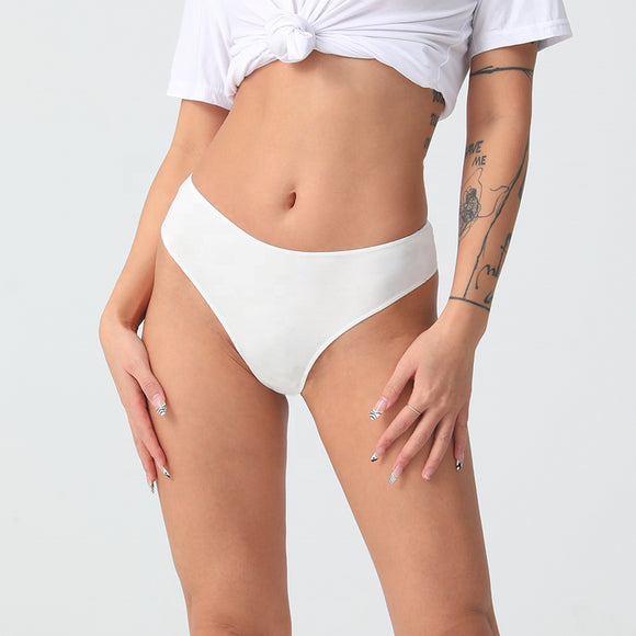 3 pcs Women's Low Waist Cotton Sexy Thong Underwear size XL