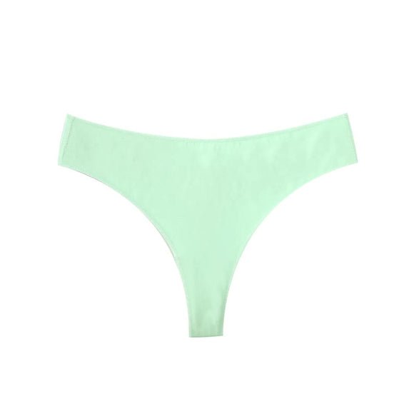 3 pcs Women's Low Waist Cotton Sexy Thong Underwear size L