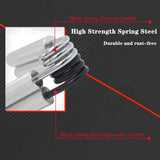 2 pcs Aluminum color Heavy Duty Metal Hand Grip Strengthener - Hand Training Equipment for Rehabilitation & Fitness with Adjustable Resistance 300LB