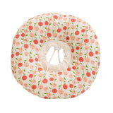 2 pcs Small Cherry Soft Pet Recovery Collar - Comfortable Anti-Lick Cone for Cats & Dogs Size XS