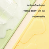 2 Pcs Yellow Safe & Durable Silicone Placemat - Heat Resistant, Spill-Proof Table Protector for Kids & Adults(30*40CM)