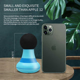 2 Pcs Grey And Green Mini Massage Gun - 6-Speed Muscle Relaxer, USB Rechargeable, Portable Fascia Massager for Home Use