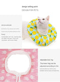 2 pcs Cat Pet Recovery Collar - Comfortable Anti-Lick Cone for Cats & Dogs Size XS