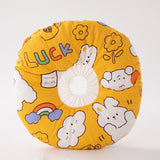 2 pcs Cloud Rabbit Pet Recovery Collar - Comfortable Anti-Lick Cone for Cats & Dogs Size XS