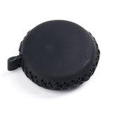 2 PCS Black Hand-Stitched Leather Tape Measure - Compact & Stylish Measuring Tool