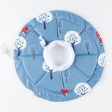 2 Pcs Size M Blue Comfortable Pet Recovery Collar | Waterproof Anti-Lick Collar for Cats & Dogs
