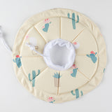 2 Pcs Size L Beige Comfortable Pet Recovery Collar | Waterproof Anti-Lick Collar for Cats & Dogs