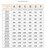 34/75E Beige Plus-Size Seamless Underwire Bra - Lift & Support Deep V Sports Back Design