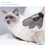 2 Pcs Green And Black Pet Grooming Glove - Gentle Deshedding & Massage Mitt for Dogs & Cats, Efficient Fur Remover