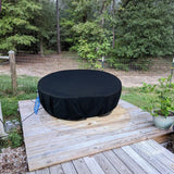 150 Gallons(58'Lx39'Wx25'H) Outdoor Gallon Cover Sun Shade for Patio, Pool, and Water Tanks