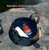 2 Pcs Dark Purple Ultra-Lightweight Collapsible Travel Basin - Waterproof Folding Bucket for Camping, Hiking & Outdoors (8.5L)