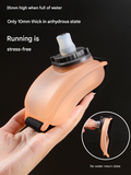 2-Pices Black Ergonomic Wearable Hydration Flask - Hands-Free Wrist Water Bottle for Running & Sports