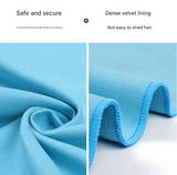 2-Piece Blue Quick-Dry Microfiber Sports Towel with Travel Case - Compact & Absorbent for Gym, Swimming & Camping