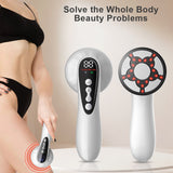 Advanced Multi-Technology Body Contouring Device - 5-in-1 Skin Firming, Muscle Toning & Rejuvenation Tool(White)