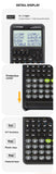Advanced Scientific Calculator with 417 Functions & Large Natural Textbook Display(black)