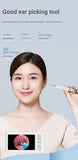All-in-One Wireless Visual Ear Cleaner Kit with 4.3" IPS Display Screen(white)