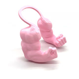 2pc Hilarious Muscle Arm Pet Costume Prop - Funny Novelty Arms for Cats & Small Dogs(pink)