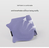 3pc 6D Contoured Zero-Pressure Sleep Mask - 360 Light Blocking Eye Mask with Adjustable Strap(Pink)