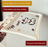 2 Pcs White Cute Floating Waterproof Pouch - Touch-Sensitive Screen & Adjustable Strap