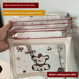 2 Pcs Black Cute Floating Waterproof Pouch - Touch-Sensitive Screen & Adjustable Strap