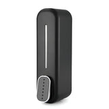 2 Pcs Black Modern Wall-Mounted Press Soap Dispenser - 300ml Refillable Pump for Bathroom & Kitchen